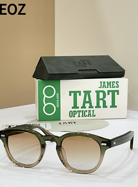 JAMES TART 363复古粗框大框方形太阳眼镜板材男女款墨镜大圆脸