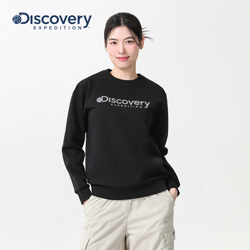 Discovery户外宽松运动卫衣男女