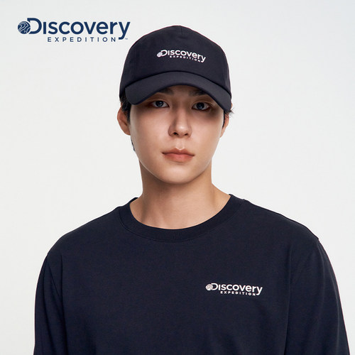 Discovery探索秋冬户外运动山系露营Windstopper弯檐棒球帽