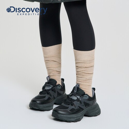 Discovery探索户外混色高帮袜男女同款26新品SO75