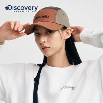 Discovery探索户外运动登山露营休闲五片帽男女情侣款