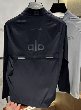 2025秋冬新款男士时尚百搭户外拉链休闲T恤潮流纯色男装