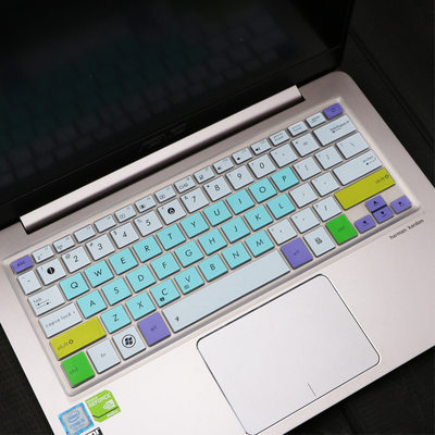 华硕U4000UQ UX305 U306 T303 RX310 U410键盘保护贴膜U4100UN防尘按键膜S5100UA S4200罩套垫PU404U PU403U