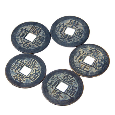 新房挂件铜铜钱五帝钱仿古