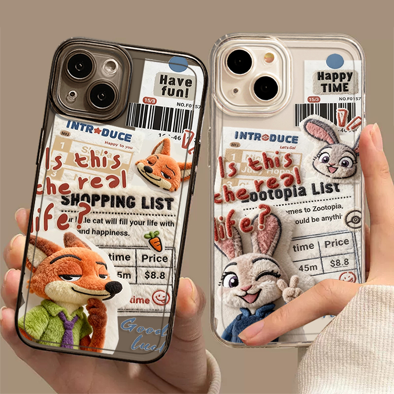 报纸尼克朱迪适用于荣耀Magic8pro手机壳Power透明新款7情侣6至臻版卡通可爱5少女4小众高级感3全包防摔软胶