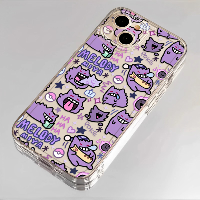 适用于VIVOX300pro手机壳x200ultra万圣节耿鬼X100S透明新款x200Promini卡通动漫小众潮牌男女全包防摔保护套