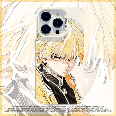 适用于IQOONeo11手机壳vivoiqooNeo10pro镭射我妻善逸9s新款彩银壳8鬼灭之刃7竞速版6SE动漫二次元周边防摔套