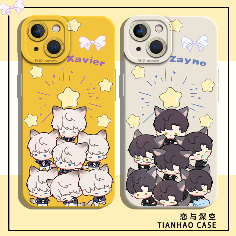 沈星回手机壳适用苹果16Promax恋与深空iPhone15圣诞树14黎深11秦彻猫猫12mini祁煜13por液态硅胶套x女款se/8,3C数码配件,手机保护套/壳,淘宝优惠券,粉丝福利购,淘宝优惠卷