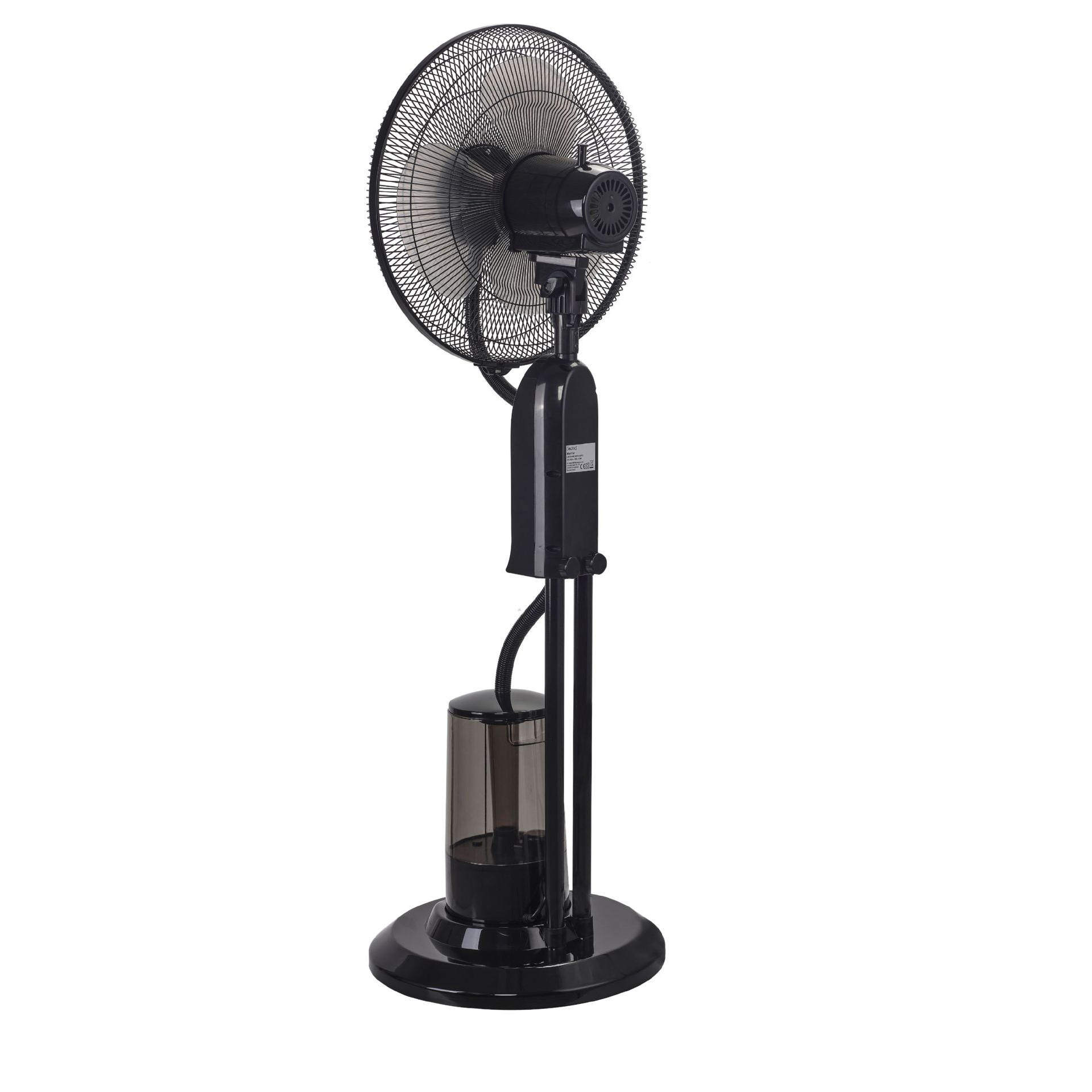 110v美规喷雾电风扇加水移动风扇遥控加湿降温水雾水冷雾化落地扇