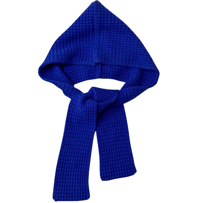 聆悦针织帽子围巾一体两用多功能