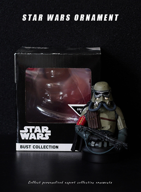 波巴费特半身像树脂手办