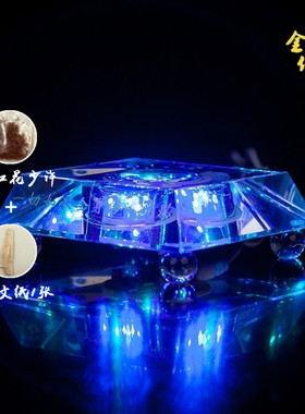 宝箧印陀罗尼led灯发光桌面摆件