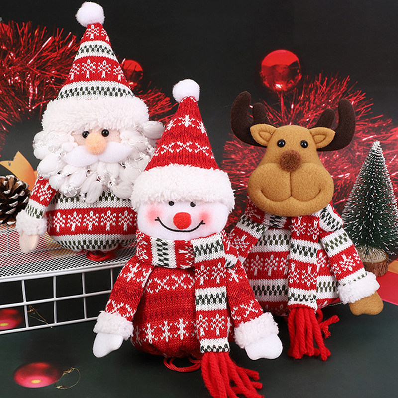 礼品袋圣诞礼物心怡居绒布糖果袋