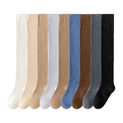 长袜子男士长筒袜秋冬季加绒加厚