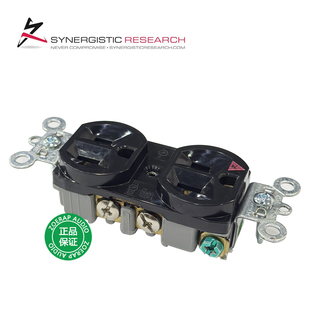 美国第一线SR粉量子插座发烧音响电源墙插美标插芯香港代理正品