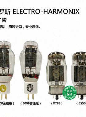 俄罗斯EH 300B金栅极 300B电子管KT88 6550 直代贵族之声林籁之音