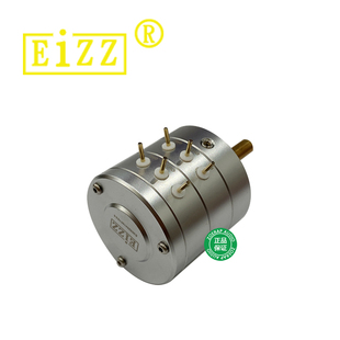 EIZZ 24档步进式双联电位器 10K 50K 100K 250K立体声音量电位器