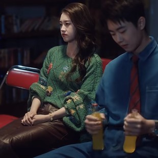 原版东北爱情往事闪婚玫瑰郭宇欣杨春融同款毛衣圆领气质针织衫潮