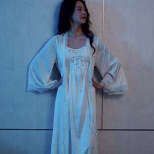 原版短剧堕黎晟萱尹望舒同款睡衣套装睡裙睡袍蕾丝连衣裙女衣服潮