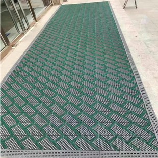 室外镂空门垫酒店大门地毯商场入口地垫超强防滑除尘脚垫门厅垫子