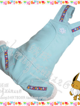 绒球工作室 手作宠物服饰服装民族风背带裤兔狗龙猫大型犬3S~9L