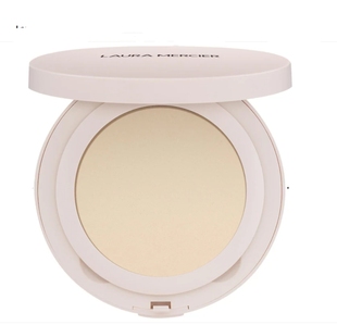 现货 Laura Mercier/罗拉 新品定妆粉饼 防水半透明粉饼 带粉扑