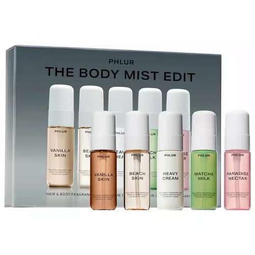海淘PHLUR The Body Mist Edit Sampler香发香体喷雾套装5x30ml