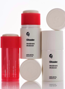 美国采购 Glossier Deodorant丝滑止汗香体膏正装替换装65g