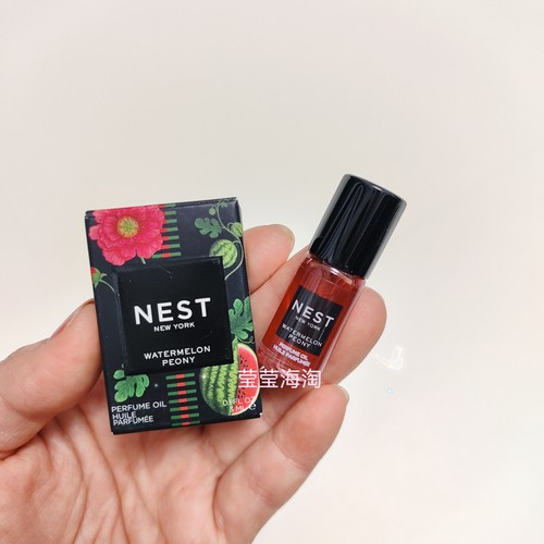 海淘 新品Nest Watermelon Peony 西瓜牡丹滚珠香水精油 3ml
