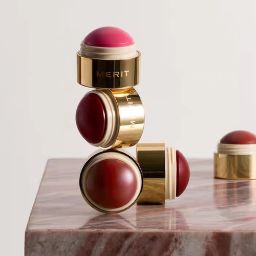 海淘 MERIT The Mini Flush Blush Balm Trio腮红膏套装3*4.5g