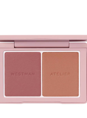 海淘 Westman Atelier 新款 Baby Cheeks Powder双色腮红4.8g