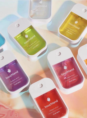 部现 海淘 Touchland随身便携保湿抗菌消毒免洗喷雾型洗手液30ml