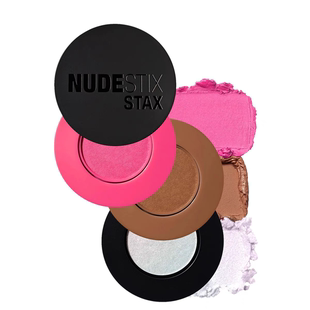在途新款海淘NUDESTIX Sunpink Glow 3pc Stax Set腮红高光套装