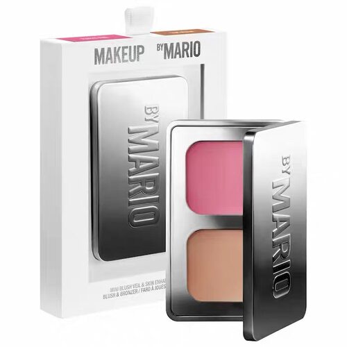 海淘 新款MAKEUP BY MARIO 迷你腮红+修颜底霜两件套2x2.5g