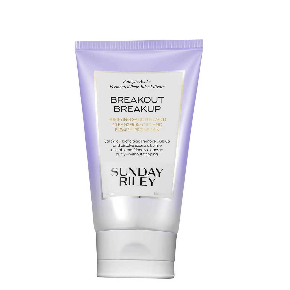 美国海淘 新款Sunday Riley Breakout Breakup水杨酸洗面奶140ml