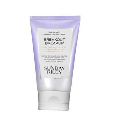 美国海淘 新款Sunday Riley Breakout Breakup水杨酸洗面奶140ml