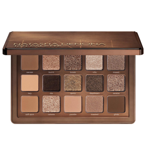 新品！Natasha Denona娜塔莎15色眼影tan eyeshadow paltte棕色盘