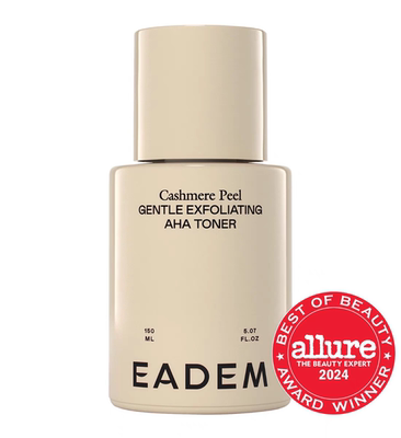海淘EADEM羊绒去皮温和AHA + PHA去角质爽肤水含9%乳酸垣酸氨甲酸