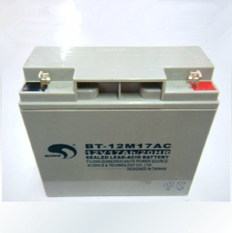 正品台湾赛特12V17AH铅