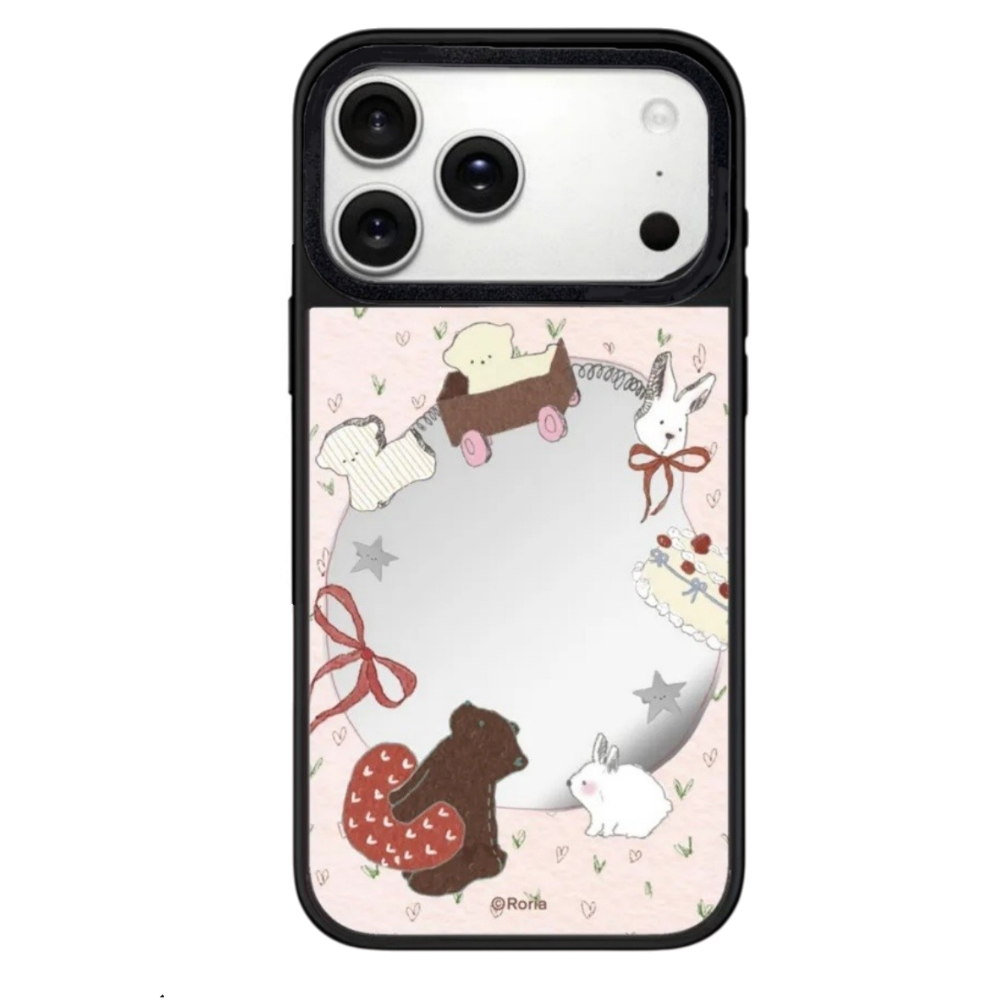 【韩国代购】小动物甜心火车手机壳适用苹果17promax新款iphone16/15pro/plus防摔保护套14/13磁吸Magsafe12