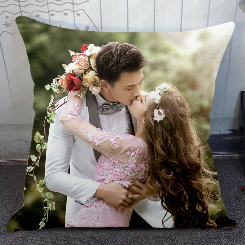 diy定制双面明星真人周边抱枕