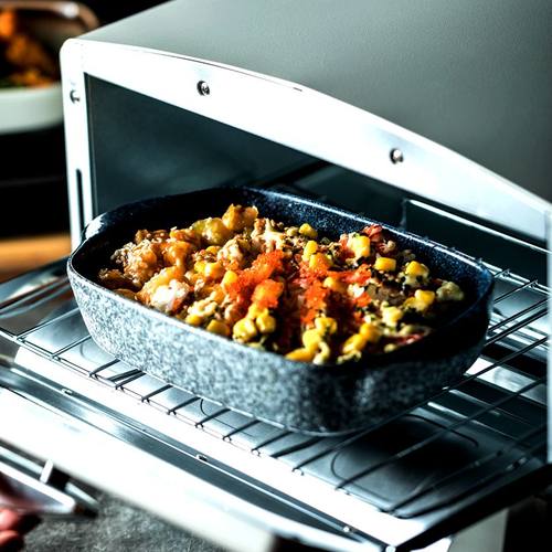 芝士焗饭烤盘微波炉加热碗双耳盘