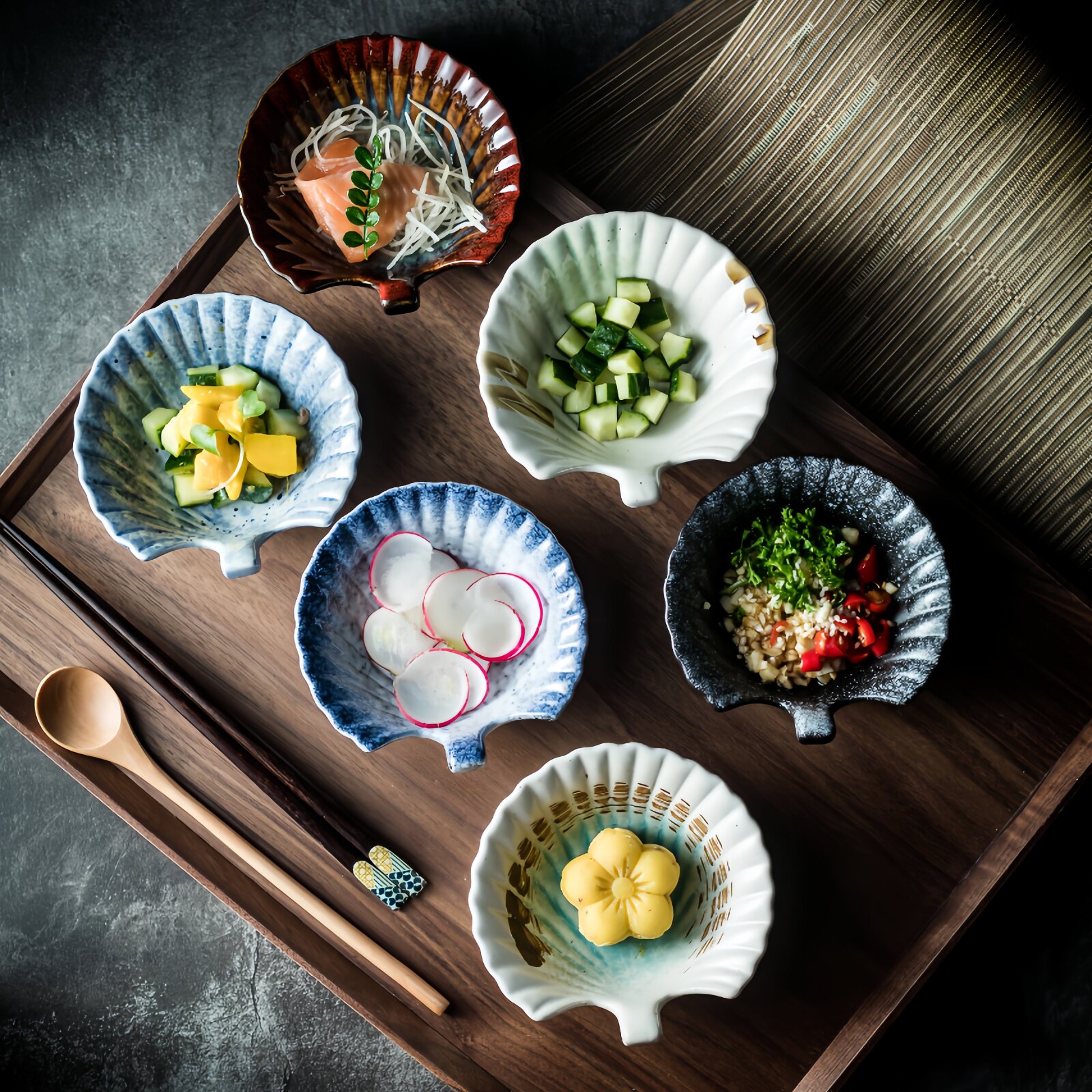 小盘子碟子精致餐前日式小吃碟陶瓷小食碟点心碟碗碟小号小菜碟