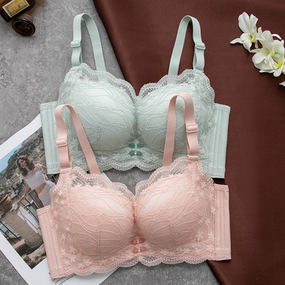 内衣女小胸聚拢平胸专用加厚6cm上托显大无钢圈防下垂调整型文胸