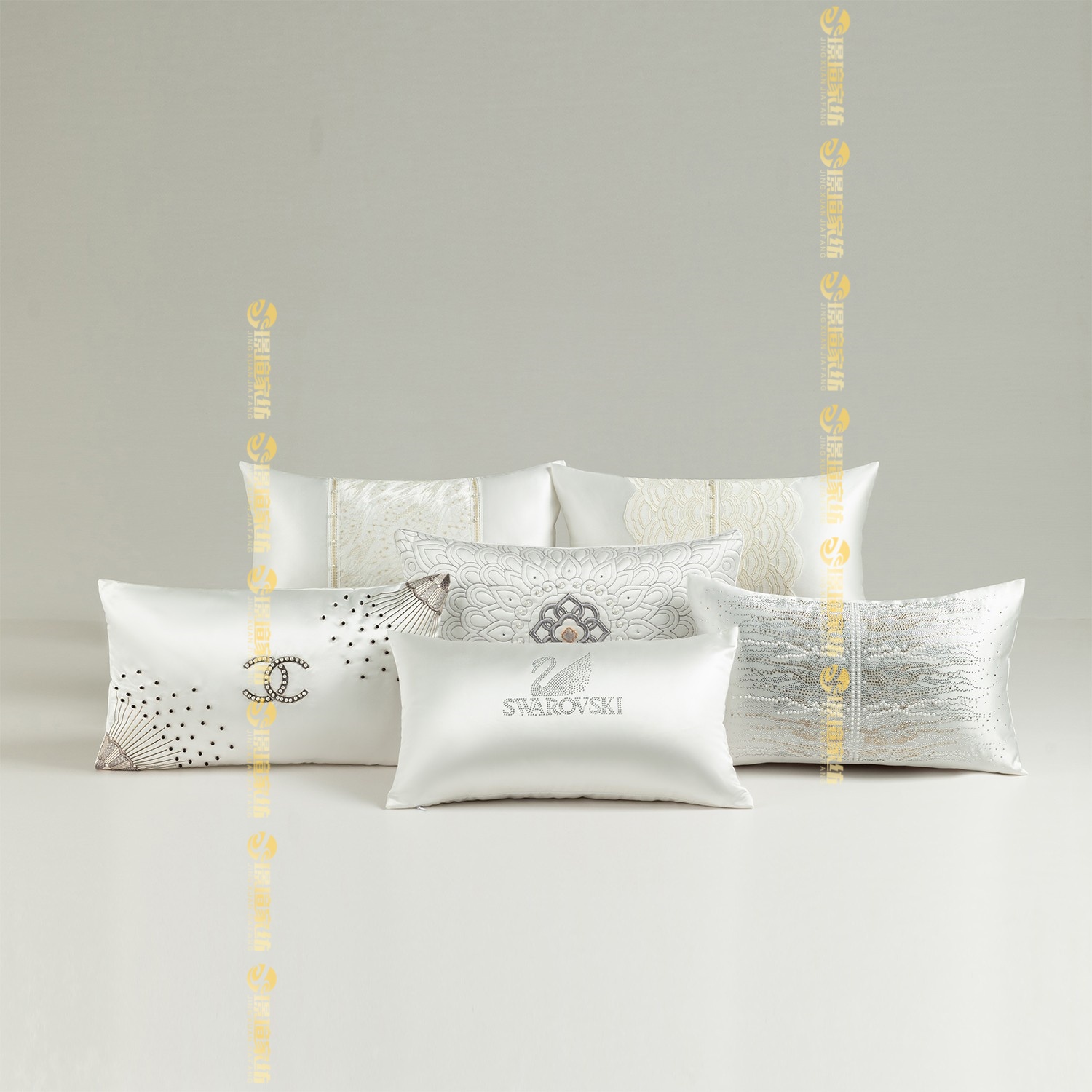 简约现代轻奢高端床品配件小抱枕