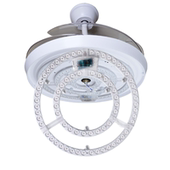 风扇灯led灯芯灯盘替换光源灯板吊扇灯圆形灯带餐厅灯磁吸模组灯