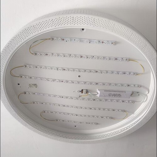 led吸顶灯灯条灯芯灯带改造灯板改装灯管圆形替换光源灯珠三色灯