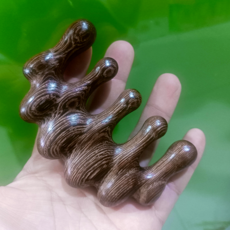 头部刮痧板梳子头发按摩通经络梳