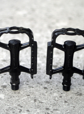 wellgo维格铝合金折叠车公路车山地车复古自行车银色黑色脚踏板