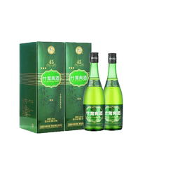 竹叶青酒 45度牧童 竹叶青酒475ML 两盒装